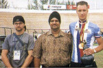Zlatá medaile – stíhací závod jednotlivců. Světový pohár Ipoh – Malajsie